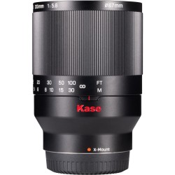 Kase 200mm f/5.6 MC Reflex Objectif à miroirs pour Fujifilm X Mount